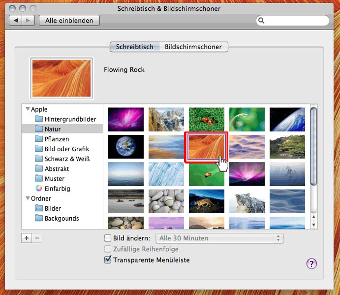 Wallpaper unter Mac OSX einrichten (Fotostrecke - Bild 3)